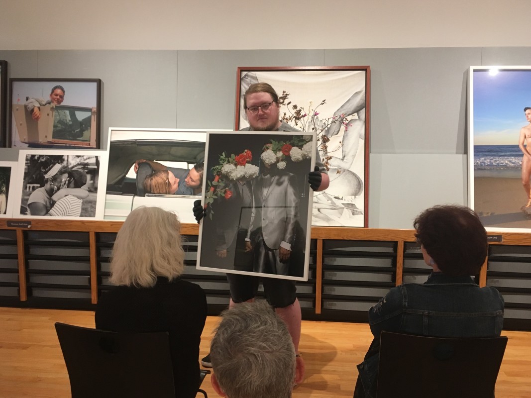 Permanent collection print viewing